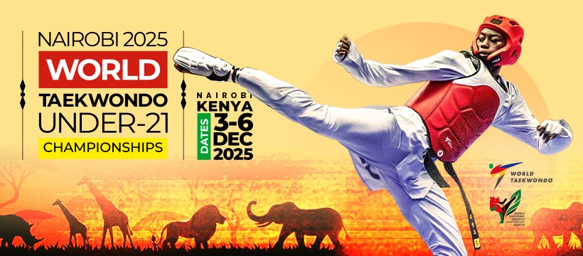 Calendario del Nairobi 2025 World Taekwondo Under 21 Championships