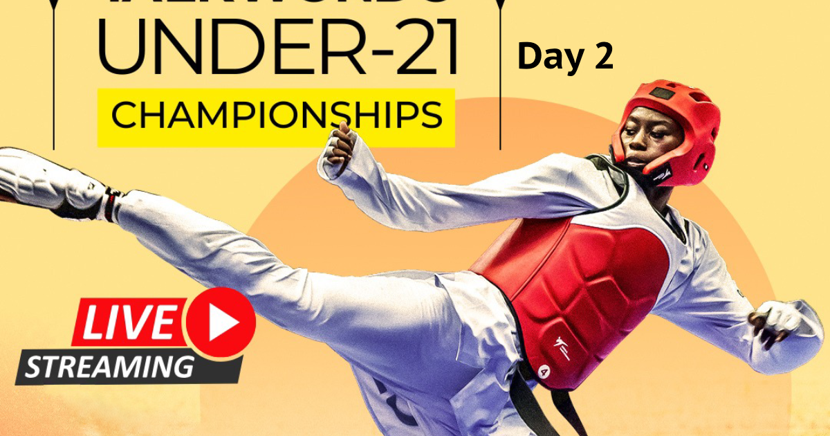 Aquí puedes ver las peleas del día 2 del Nairobi 2025 World Taekwondo Under 21 Championships
