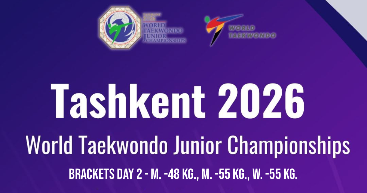 Day 2 brackets Tashkent 2026