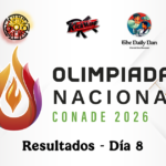 Resultados Olimpiada Nacional – Día 8