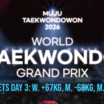 Gráficas del tercer día de competencia, Muju 2026 World Taekwondo Grand Prix (W. +67 kg., M. -68 kg., M. +80 kg.)
